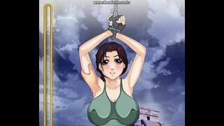 Lara croft on cockrider gameplay