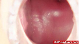 Obrovské přírodní prsa Mature Sabrina ošklivé gynekologa jmenování