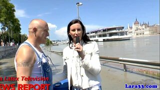 ���્રિટિશ સમાચાર લેડી ભોગવે તીવ્ર વાહિયાત