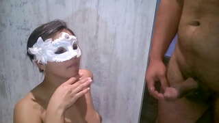 NanaBukkake - નાના fazendo boquete કોઈ amigo.