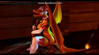 Charizard la sexy dragón