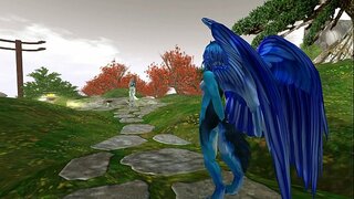 ���ારીખ સાથે એક દેવદૂત ( રુંવાટીદાર / Yiff )