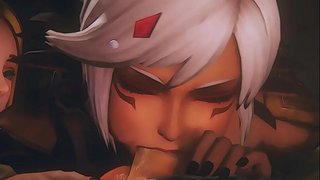 [FOW-010] റോയൽ ചികിത്സ - രാജകുമാരി sucks a cock