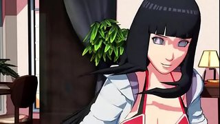 Hinata ကခုန် ၃D MMD SDM ညဦး