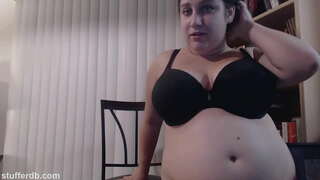 السمين فتاة تحب الحلويات