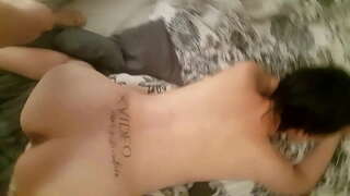 Распутная зани мехоҳад кончить ба хари